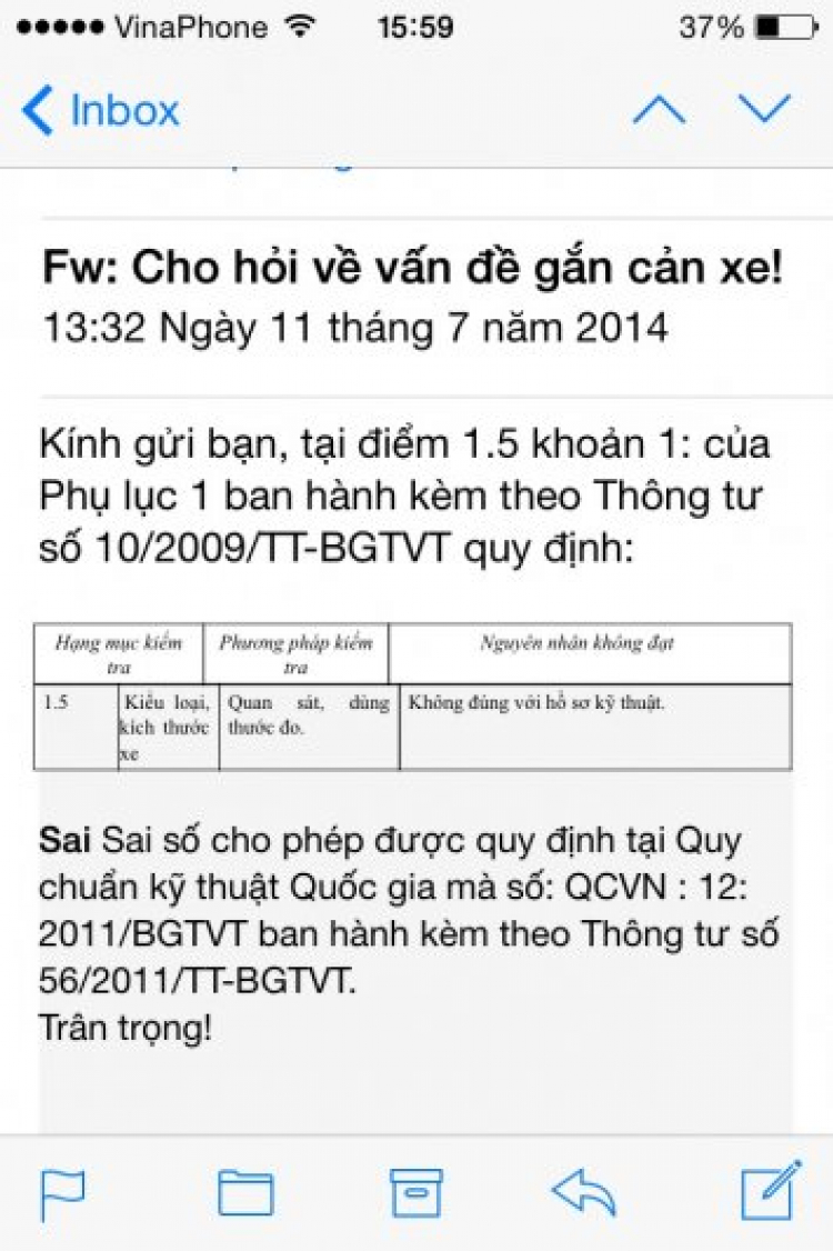 XXX phạt 3,7tr lỗi lắp thêm cản sau vào xe...