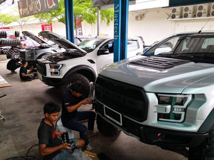 Người Thái độ phong cách F-150 Raptor cho Ford Ranger và Everest với chi phí khoảng 110 triệu đồng