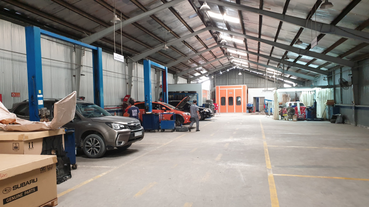 Xe Subaru Forester nổi 'cá vàng' check engine Xe Subaru Forester nổi 'cá vàng' check engine