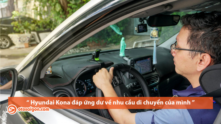 Người dùng đánh giá xe Hyundai Kona 2.0: "Kona phù hợp với các gia đình nhỏ"