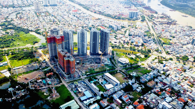 Eco Green Saigon Quận 7 - Phần 7:  Tiến độ Tháng 4/2021