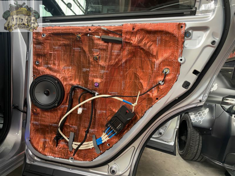 Độ âm thanh và cách âm cho Honda CRV Sensing