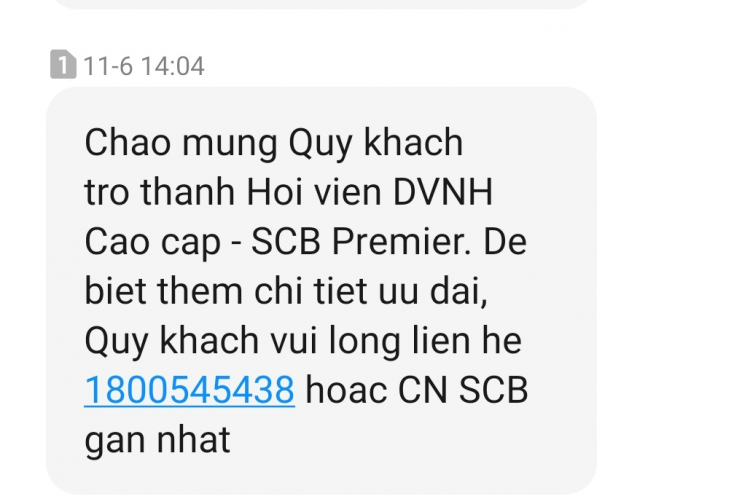 Gởi tiền SCB