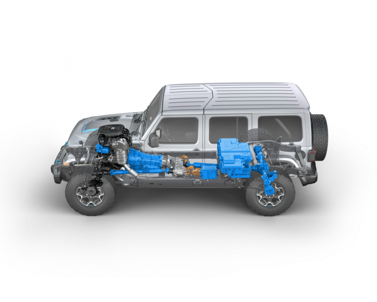 Jeep Wrangler 4xe ra mắt: xe địa hình động cơ hybrid mạnh 375 mã lực