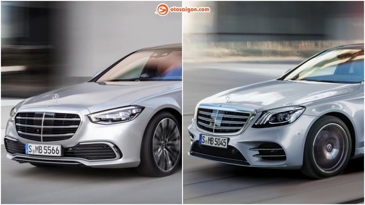 So sánh Mercedes-Benz S-Class 2021 với đời cũ: Trẻ trung và hiện đại hơn