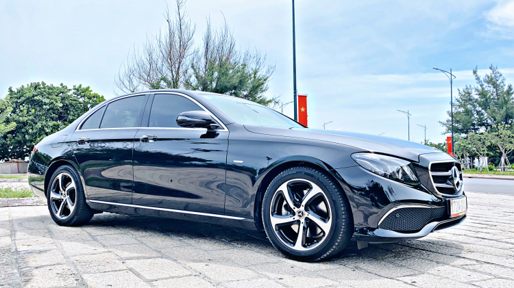 Mercedes E200 Sport lăn bánh 11.2019