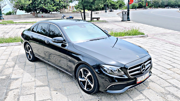 Mercedes E200 Sport lăn bánh 11.2019