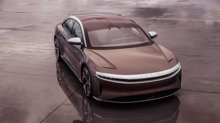 Lucid Air trình làng: “khắc tinh” của Tesla mạnh 1.080 mã lực, di chuyển 832km trong một lần sạc