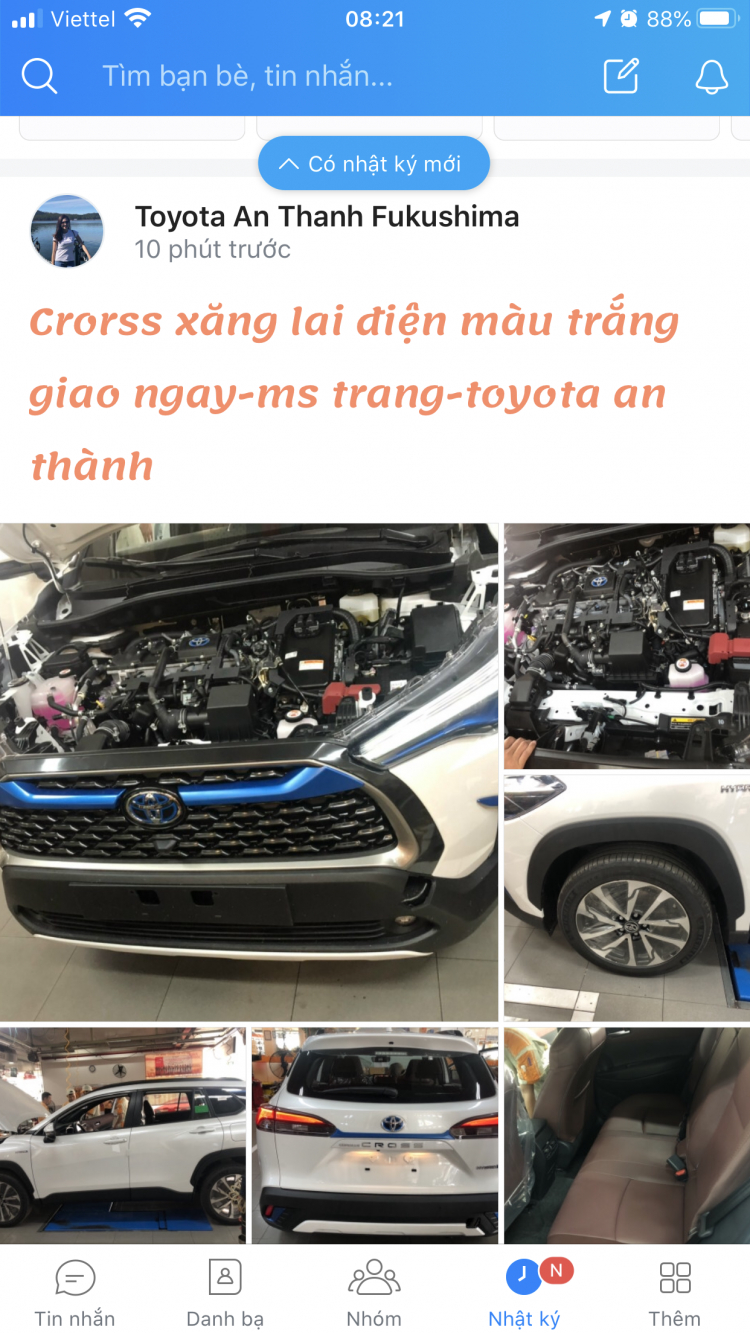 Toyota Corolla Cross mới