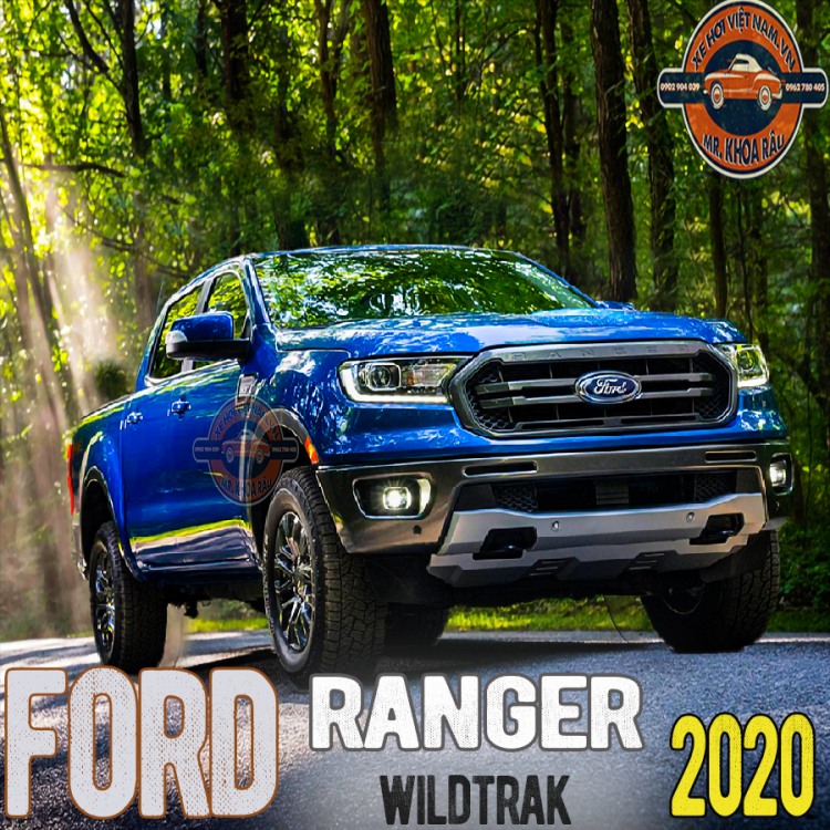 Ford Ranger Wildtrak 2.0L At 1 Cầu 2020 Giao Ngay