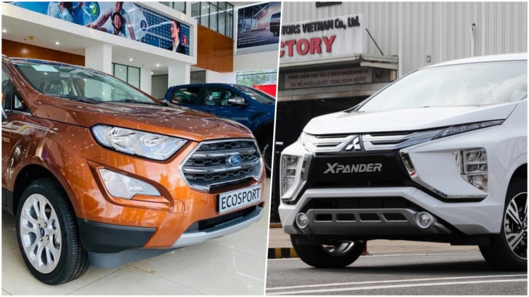 Xpander vs Ecosport chọn em nào cho gia đình các anh?