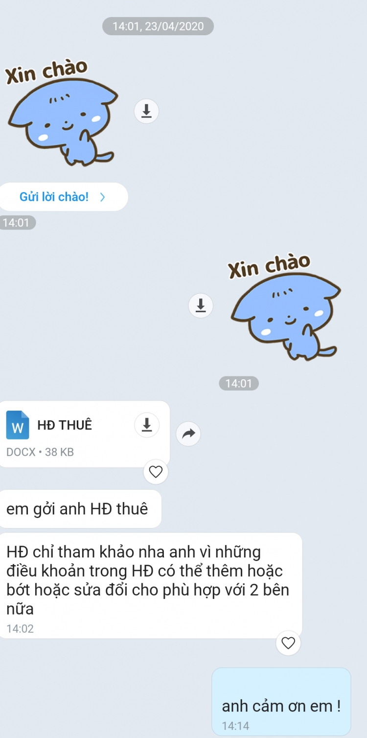 Thuê nhà mà chủ nhà bán nhà!!!