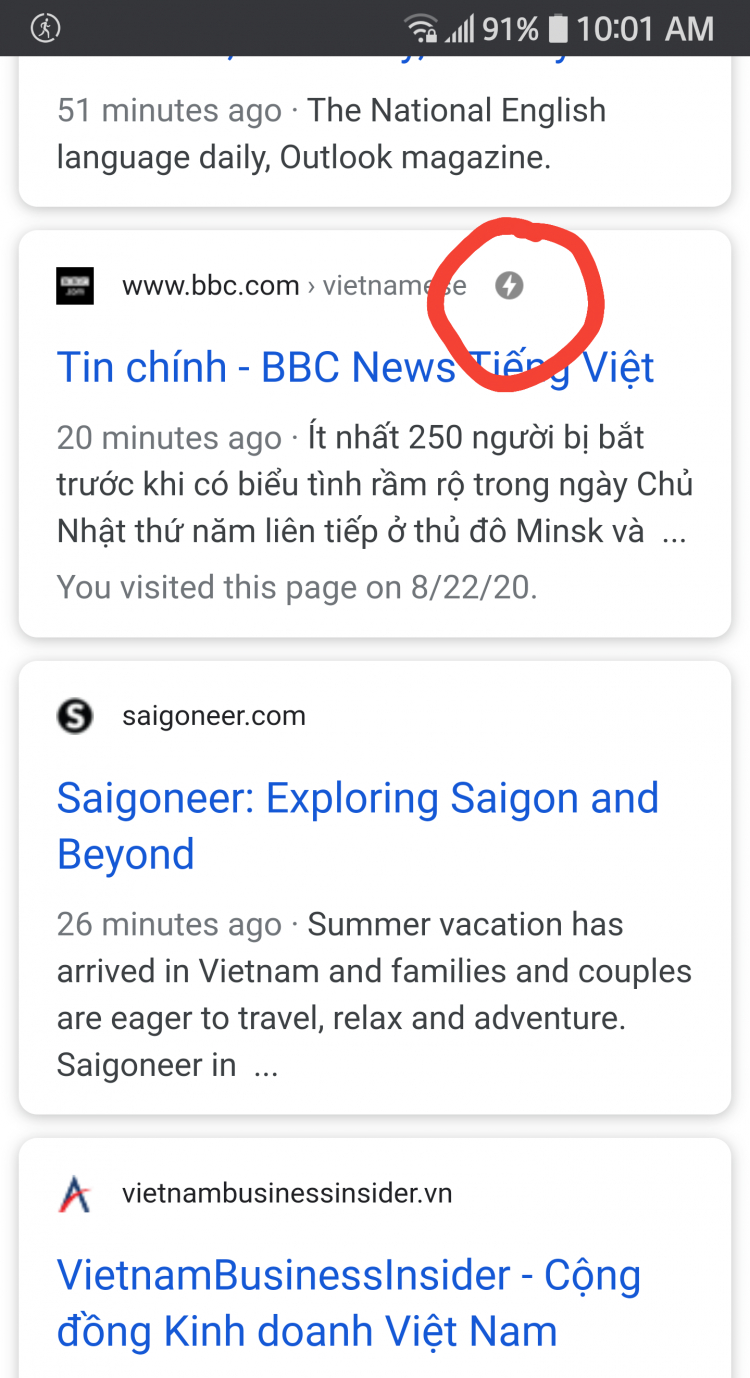 Google ko nhảy thẳng vô trang đích khi tìm kiếm?