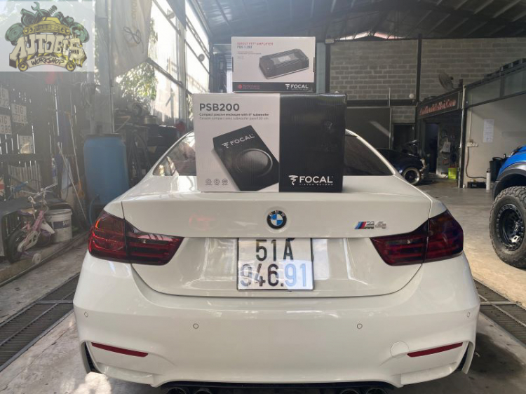 Tăng cường bộ sub hiệu Focal cho BMW