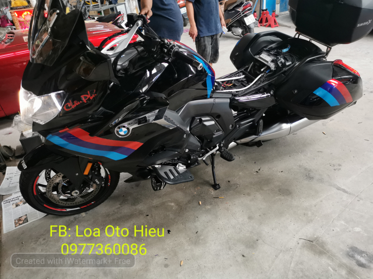 BMW dân chơi Motor độ âm thanh.