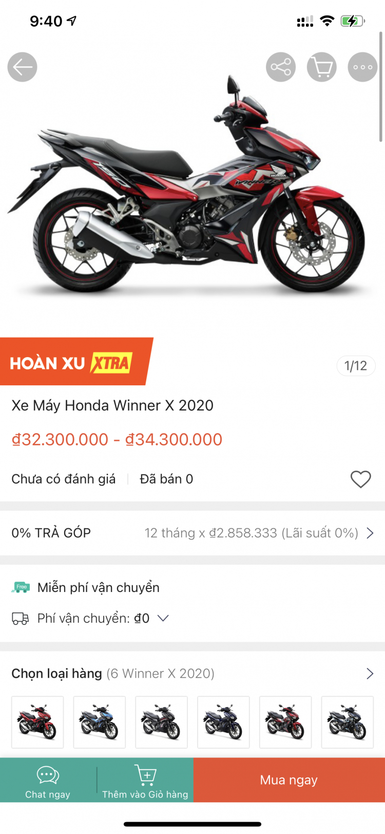 Sao Honda Winner X giảm kinh vậy mấy anh?