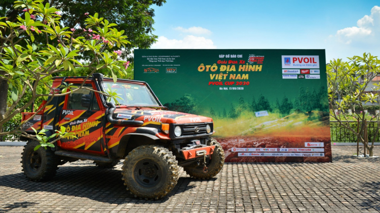 Khởi động “Giải đua xe ô tô địa hình Việt Nam PVOIL CUP 2020”