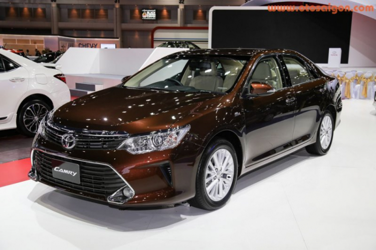 Ảnh thực tế Toyota Camry 2015 tại Thái Lan trước khi ra mắt ở Việt Nam