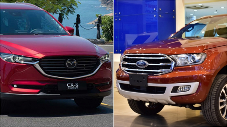 Nên mua Mazda CX-8 hay Ford Everest?