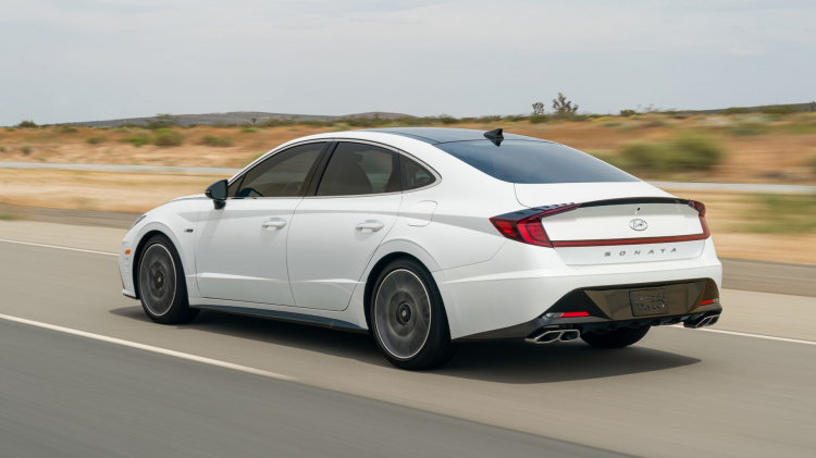 Hyundai Sonata N Line lộ diện ngoại hình thể thao, có thể mạnh đến 290 mã lực Hyundai Sonata N Line lộ diện ngoại hình thể thao, có thể mạnh đến 290 mã lực
