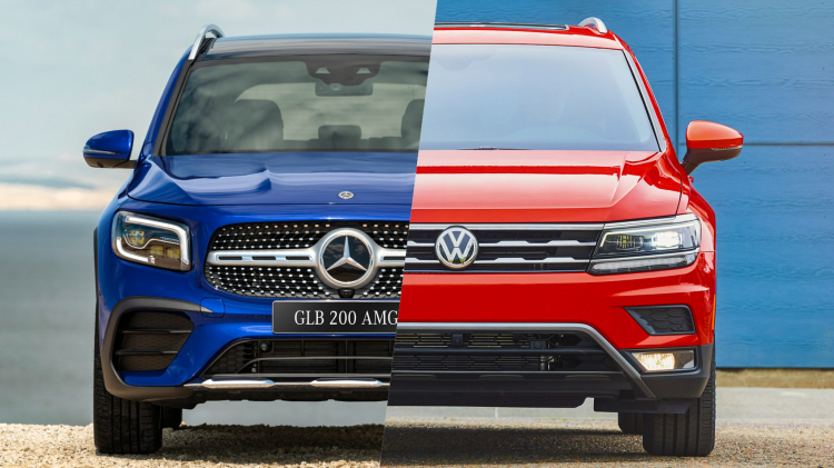 So sánh Mercedes-Benz GLB 200 AMG và Volkswagen Tiguan Allspace Luxury: chọn xe 7 chỗ từ Đức nào cho gia đình?