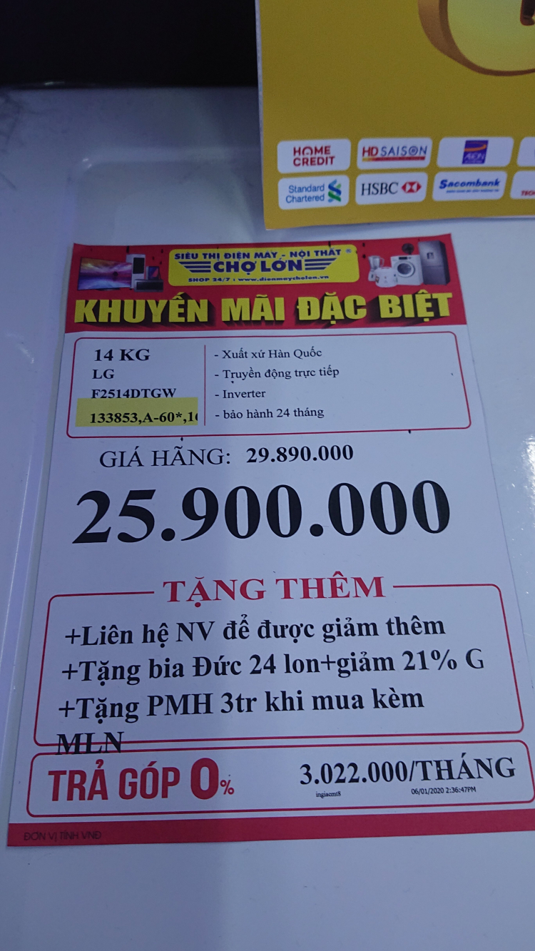 Máy giặt sấy chung nào tốt?