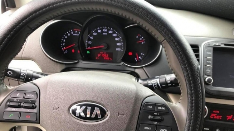 Odometer trên Kia morning Si MT 2015 gặp vấn đề