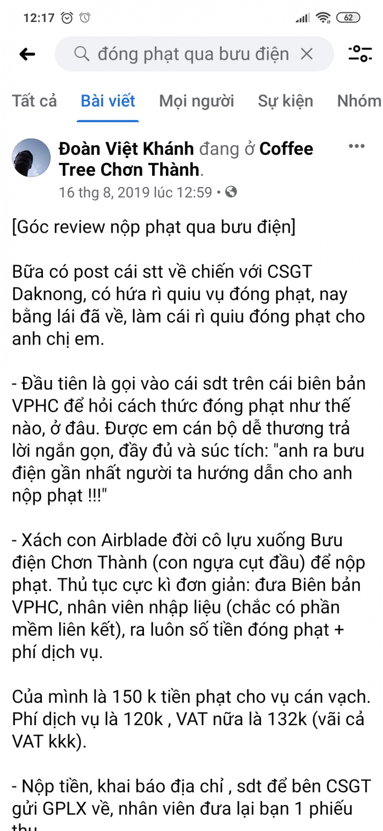 Nộp phạt vi phạm giao thông online