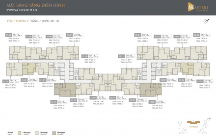 Mặt bằng thiết kế  Masteri Centre Point, Tòa E, Tầng 20-21.jpg