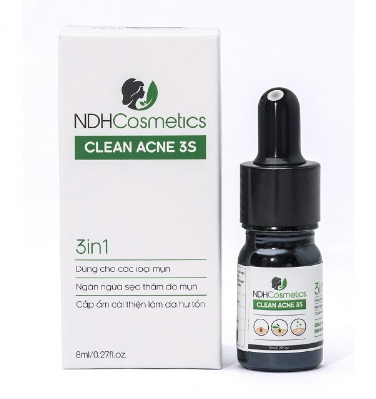Clean Acne 3S có trị được thâm không?