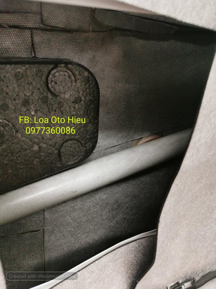Cách âm cho Toyota Highlander vật liệu Forch made in Germany.