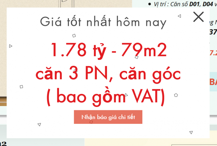 Tìm mua chung cư dưới hai tỷ?