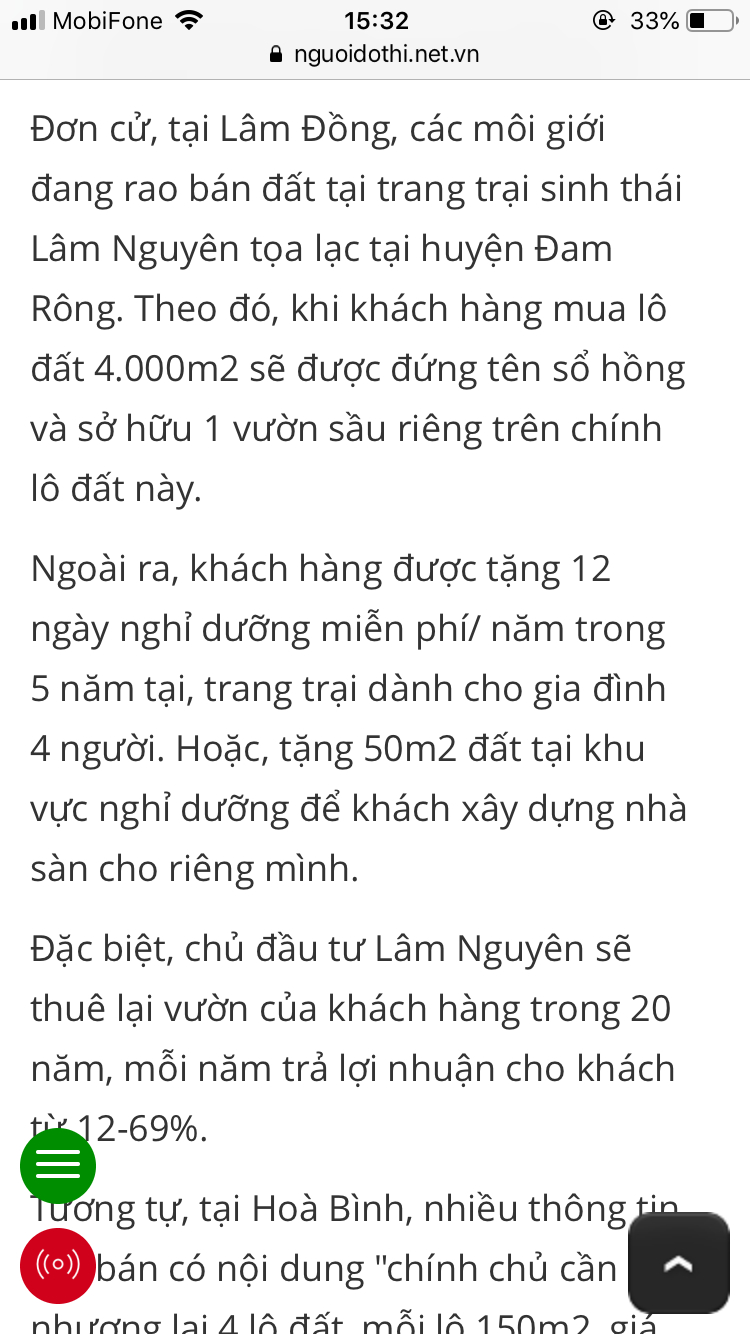 Trang trại sinh thái Tân Lâm Nguyên - Lâm Đồng