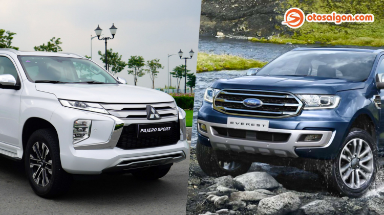 So sánh Mitsubishi Pajero Sport và Ford Everest: chọn SUV máy dầu cao cấp nào trong tầm giá 1,4 tỷ?