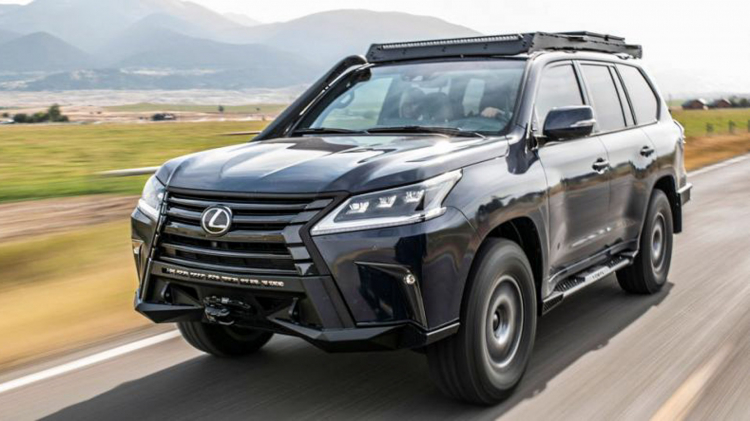 Lexus J201 Concept: phiên bản off-road mạnh 550 mã lực của Lexus LX 570