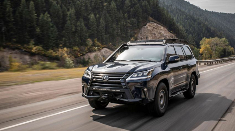 Lexus J201 Concept: phiên bản off-road mạnh 550 mã lực của Lexus LX 570