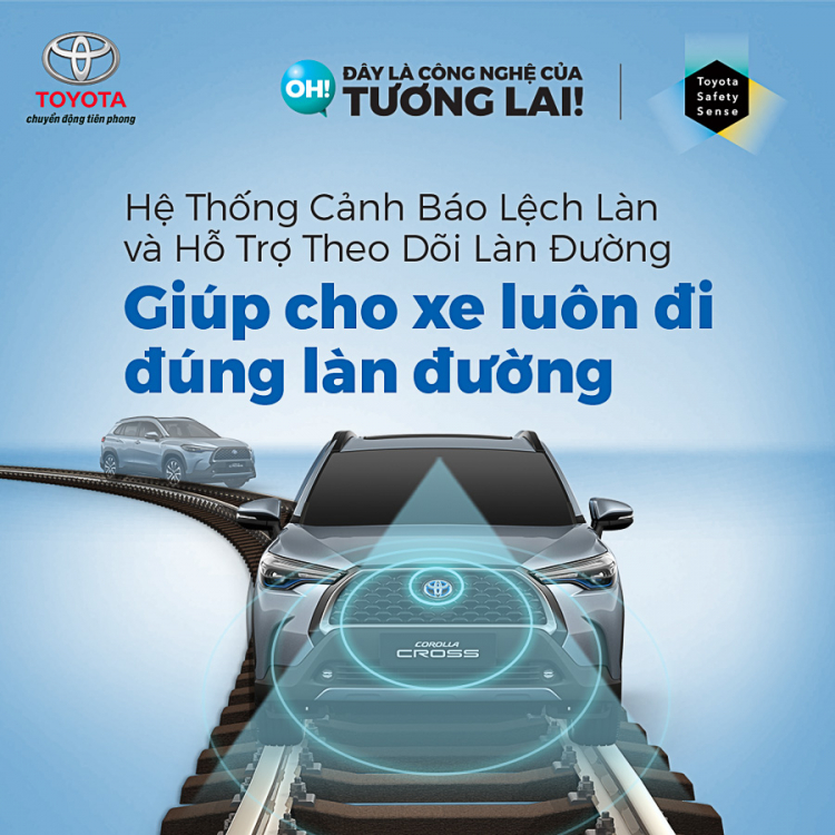 Toyota Safety Sense - Dẫn đầu công nghệ an toàn trong thế giới xe