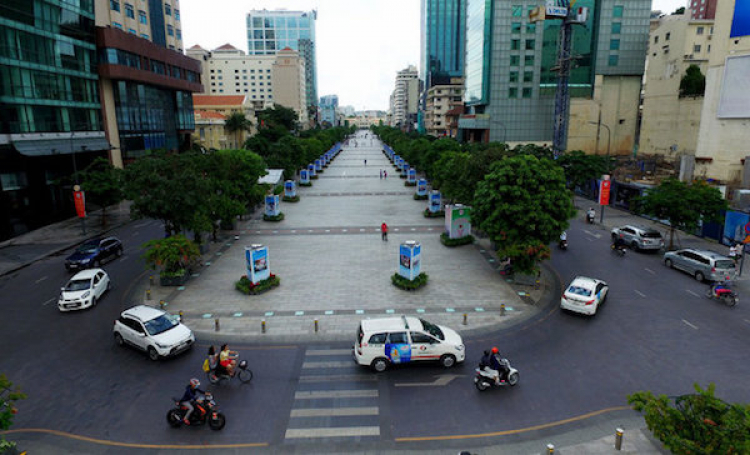 TP Hồ Chí  Minh: Điều chỉnh giao thông đường Nguyễn Huệ từ ngày 12 và 14/10