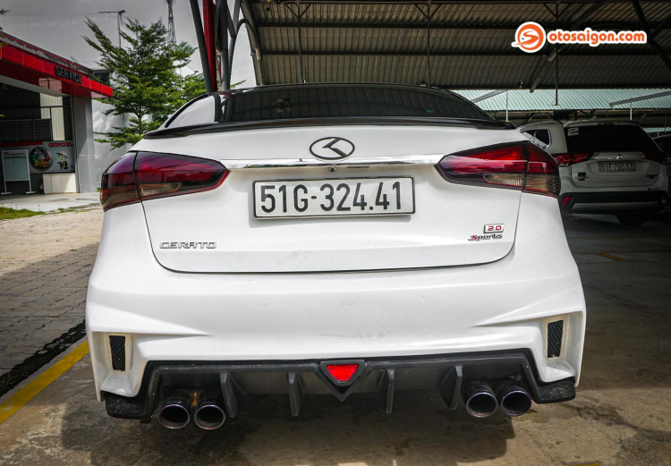 Kia Cerato 2017 độc đáo với bản độ 150 triệu tại Sài Gòn