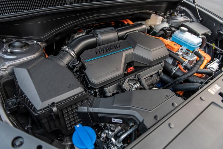Hyundai Santa Fe 2021 có 4 phiên bản động cơ tại Mỹ, bao gồm bản plug-in hybrid