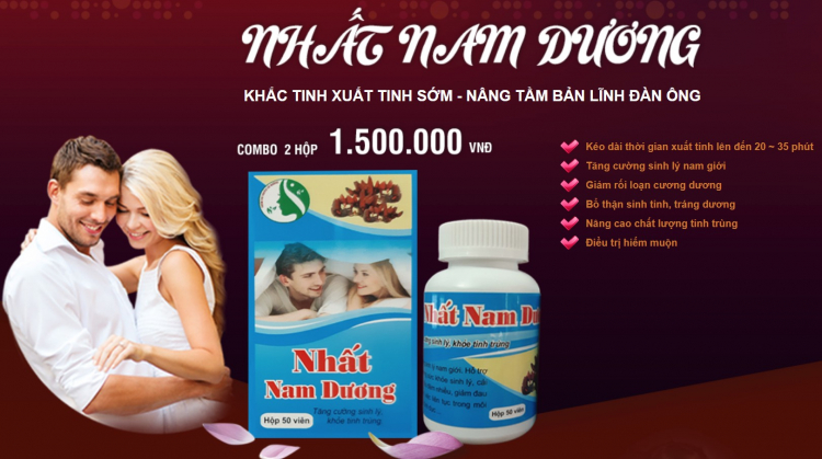 Nhất Nam Dương - Tăng cường sinh lý cho nam giới??