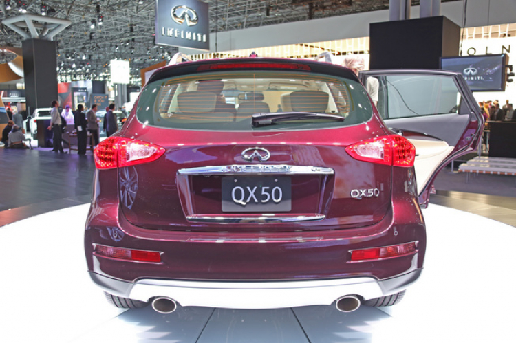 Infiniti QX50 2016 xuất hiện ở Triển lãm Ô tô New York 2015