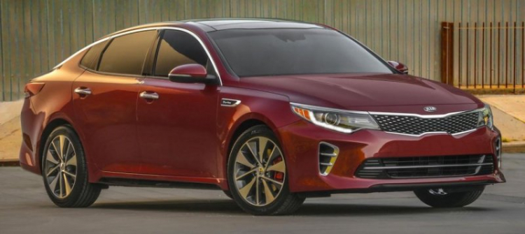 Nhìn cận cảnh Kia Optima 2016 vừa ra mắt tại New York