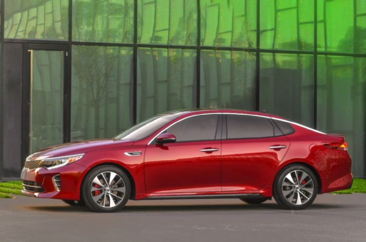 Nhìn cận cảnh Kia Optima 2016 vừa ra mắt tại New York