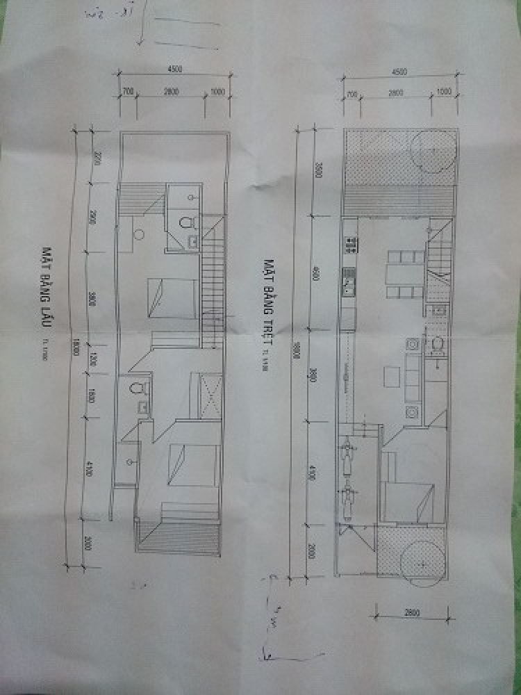 Help!!! Cả nhà tư vấn thiết kế sơ bộ giúp em...