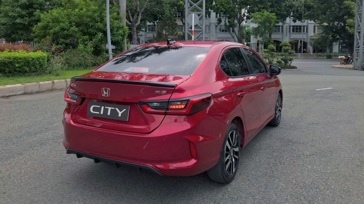 Honda City 2020 xuất hiện tại Sài Gòn, hé lộ thêm bản RS