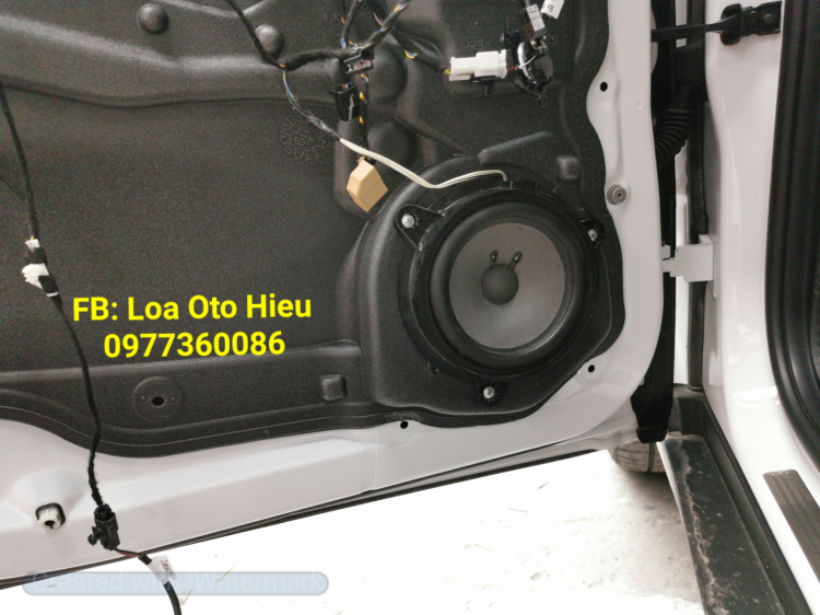 Độ âm thanh Bose made in Mexico cho VinFast Lux SA 2.0