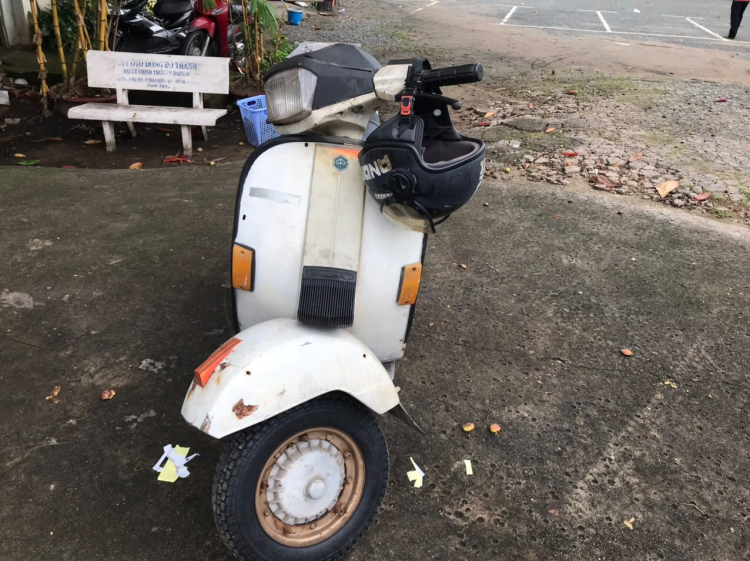 Nâng cấp Vespa PX lên đời 2016