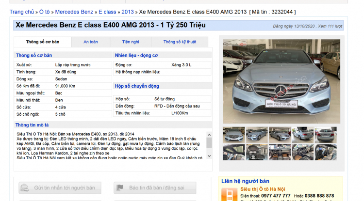 Nên mua Mercedes E300 2010 cũ?