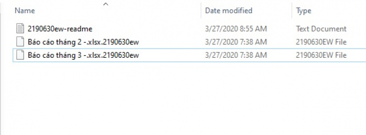 Máy Server 2016 dính mã độc Sodinokibi Ransomware